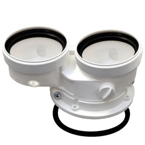 Kit sdoppiato scarico fumi