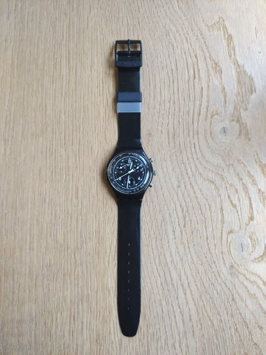 Swatch scb114 pure black - -,