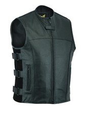 Gilet uomo SWAT nero stile