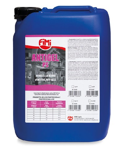 Antigelo glicole propilenico