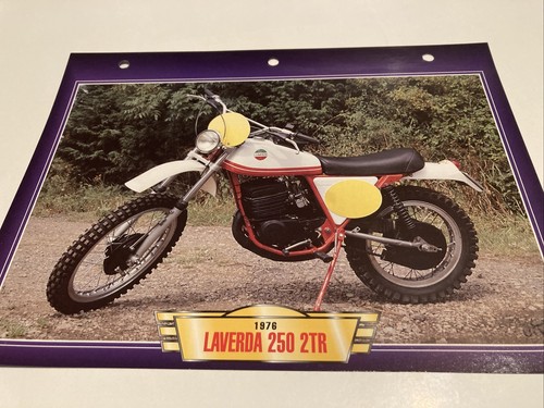 Laverda 250 2tr 1976 fiche - 250,