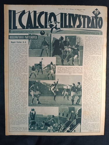 Rivista calcio illustrato - rivista,