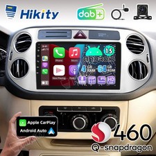 Autoradio DAB+ 8Core CarPlay Android15 per VW Tiguan 5N, Golf Plus Navi WIFI DSP