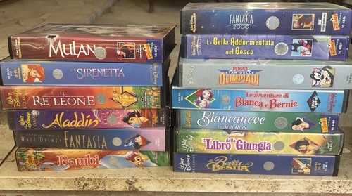 Lotto vhs disney - lotto,