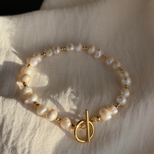 Bracciale perle acqua dolce - perle,