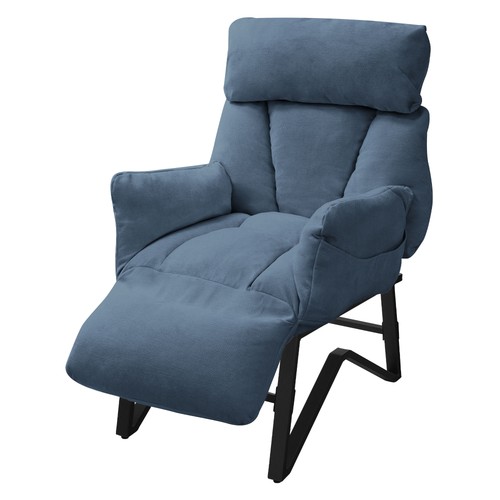 Poltrona reclinabile blu - , in