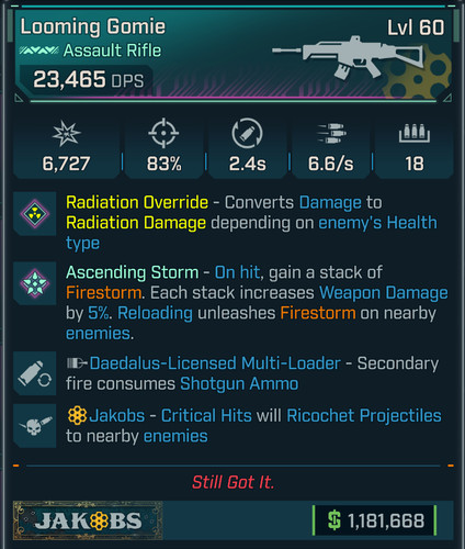 Borderlands gomie fucile - borderlands,