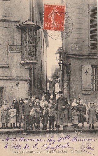 Cpa paris xviii - xviii°, la