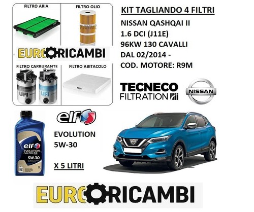 Kit tagliando filtri - filtri, olio