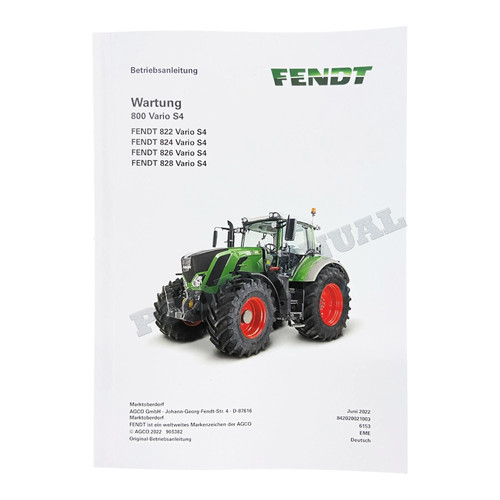 Fendt 822 824 826 - 822, 828