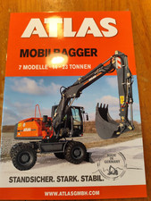Atlas Mobilbagger Prospekt Excavator brochure 26