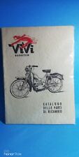 VIBERTI VIVI SCOOTER CATALOGO DELLE PARTI RICAMBIO 1°  EDIZIONE SETTEMBRE 1958
