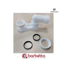 SIFONE BIANCO PER VASCA RICAMBIO NOVELLINI SIFCVA2