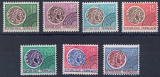 FRANCIA 1964/69 Preannullati (Moneta Gallica) 7v MNH**