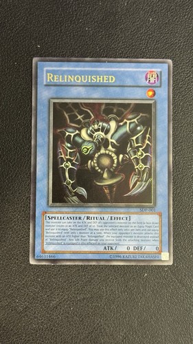 Relinquished sdp 001 yugioh - sdp-001,
