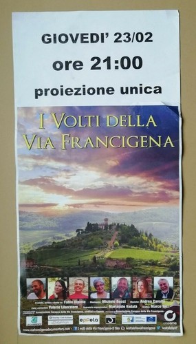 Locandina volti della via - locandina,