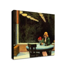 Automat - Wall Art di Edward Hopper 1927 - Quadro su tela con cornice Wall Art Print