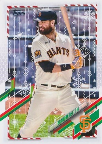 Cintura brandon 2021 topps - brandon,