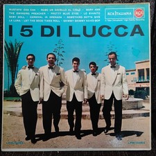 I 5 DI LUCCA 1960 RCA ITALIANA LPM 10084 Vinile LP  JAZZ RARO 