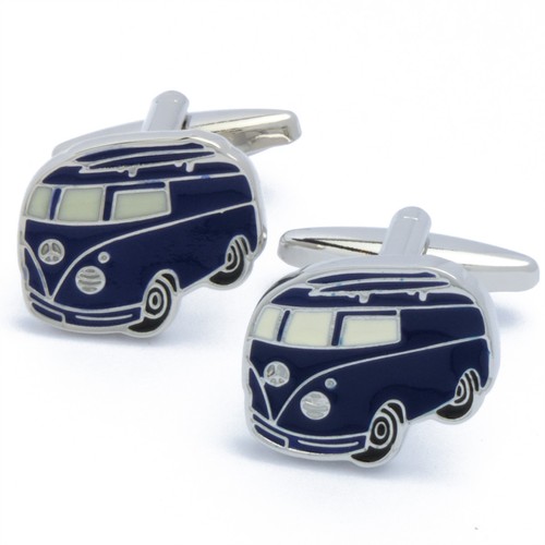 Gemelli hippy camper bus blu - hippy,