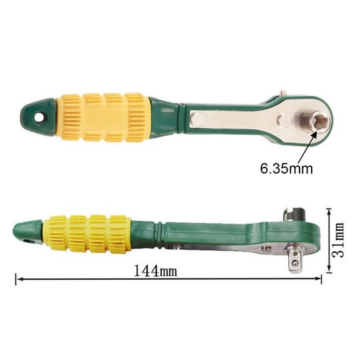 Chiave cricchetto mini - mini, testa