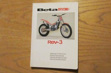 Manuale libretto uso manutenzione Beta Rev3 Rev 3 trial 2004