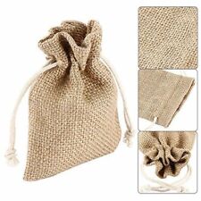 50 sacchetti Juta bomboniere confetti matrimonio compleanni stile shabby chic