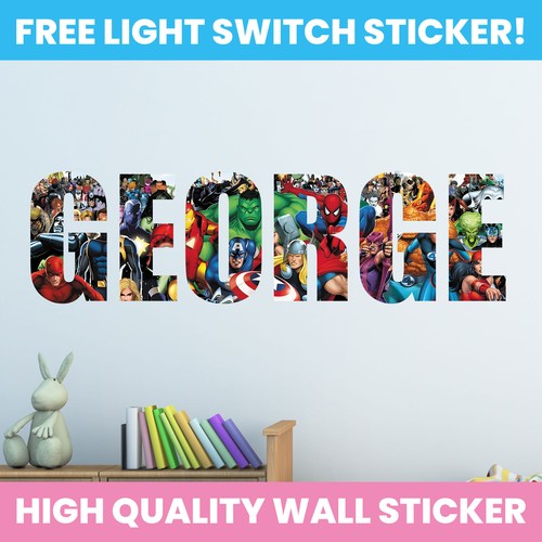 Avengers wall sticker - avengers,