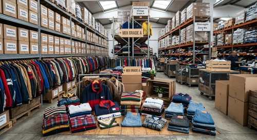 Lotto stock abbigliamento - stock,