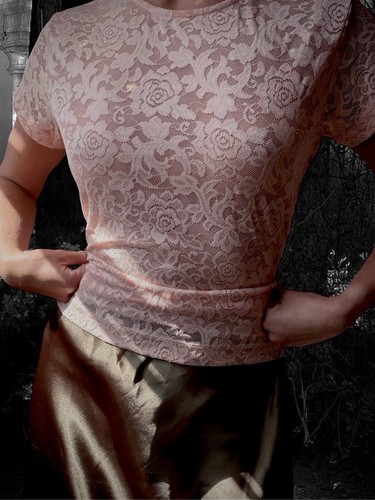 Camicia semi trasparente - , in
