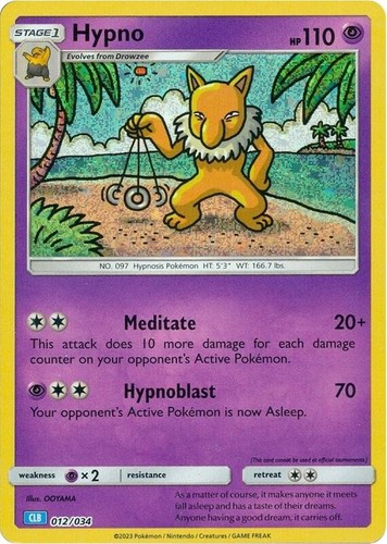 Hypno 012 034 pokemon - 012/034,
