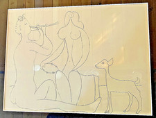 Picasso lithograph Antibes