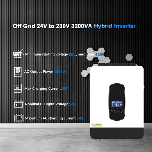 Solar hybrid inverter - hybrid,
