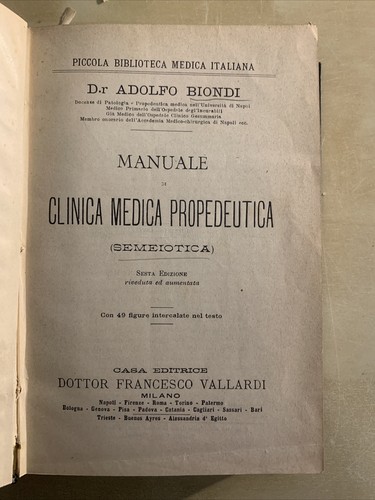 Manuale clinica medica - manuale, di