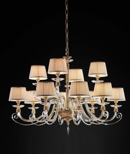 Lampadario ottone e - lampadario,