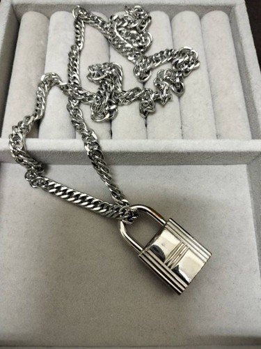 Collana con lucchetto hermes - collana,