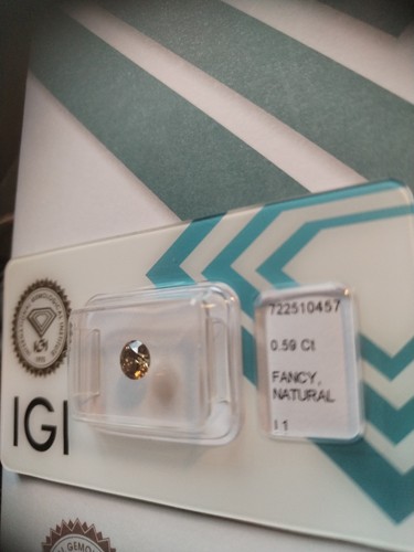 Diamante ct certificato - , 59