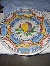 Antico Piatto In Ceramica Di