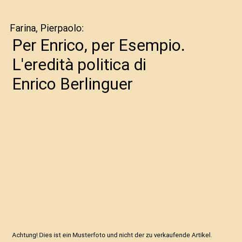 Per enrico esempio - enrico,,