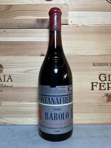 1962 fontanafredda barolo doc - 1962,