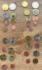 Lotto monete euro - monete, 1999-2001