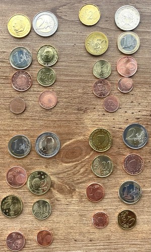 Lotto monete euro 1999 - lotto, 8