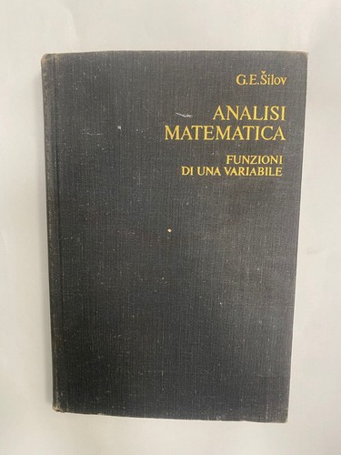 Silov analisi matematica - silov,