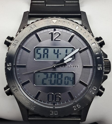 Caravelle dual time bulova - time,