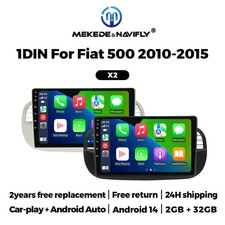 AUTORADIO 9" WIRELESS CARPLAY ANDROID AUTO FIAT 500 ABARTH 2007-2015 WIFI