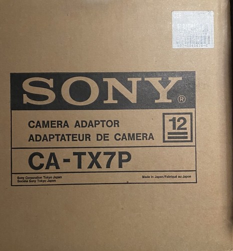 Sony tx7p - sony, ca-tx7p