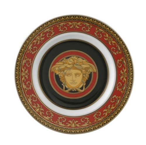 Piatto piano medusa - piano, cm.18,