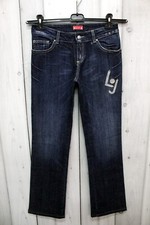 Jeans LIU-JO Donna Taglia 42 Regular Pants Pantalone Woman Logo A Zampa Girls