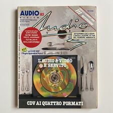 Audioreview n. 83 Maggio 1989 Rivista Hi-Fi Audio Vintage Prova Kef C25