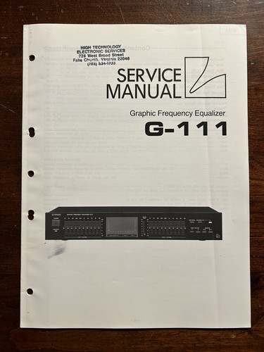 Luxman 111 equalizzatore - g-111,